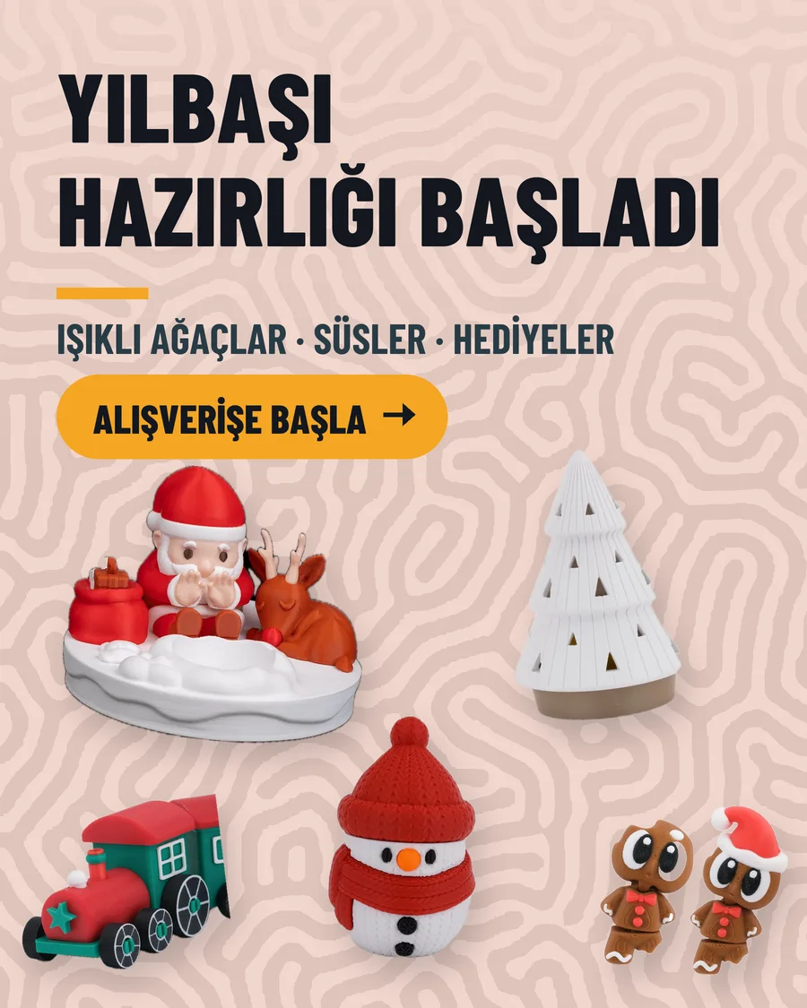 Yılbaşı hazırlığı başladı — ışıklı ağaçlar, süsler, hediyeler