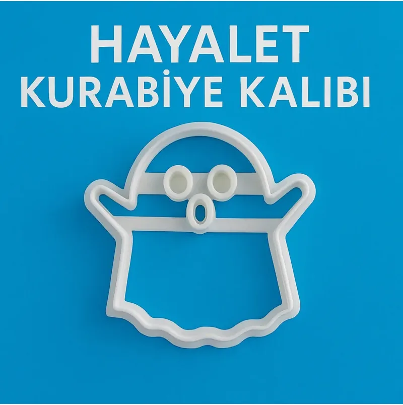 Hayalet Kurabiye ve Hamur Kesici Kalıp — görsel 2