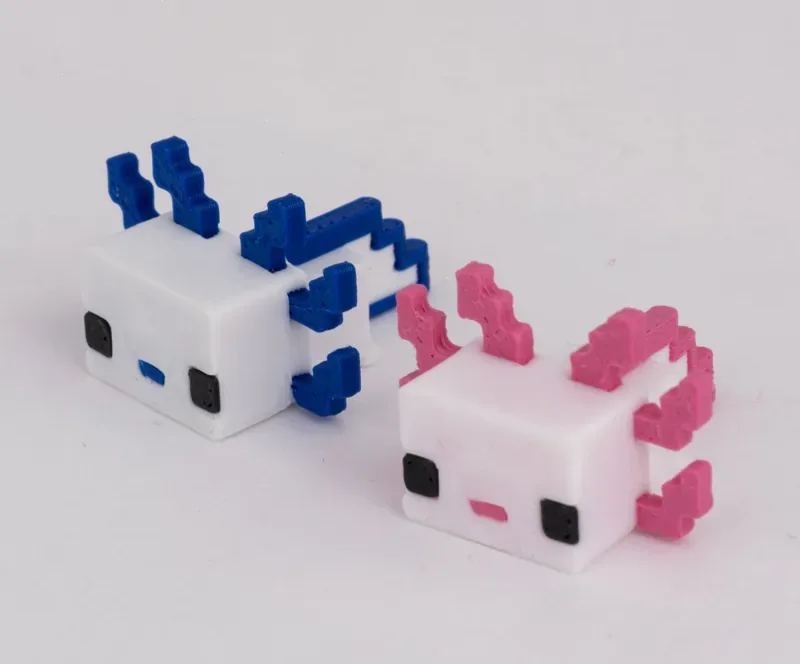 Mini Piksel Semender Figür İkili Set — görsel 4