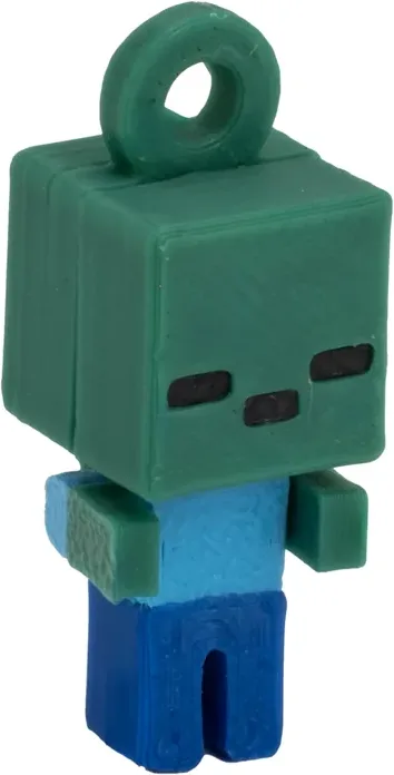 Mini Piksel Zombi Anahtarlık – Yeşil — görsel 4
