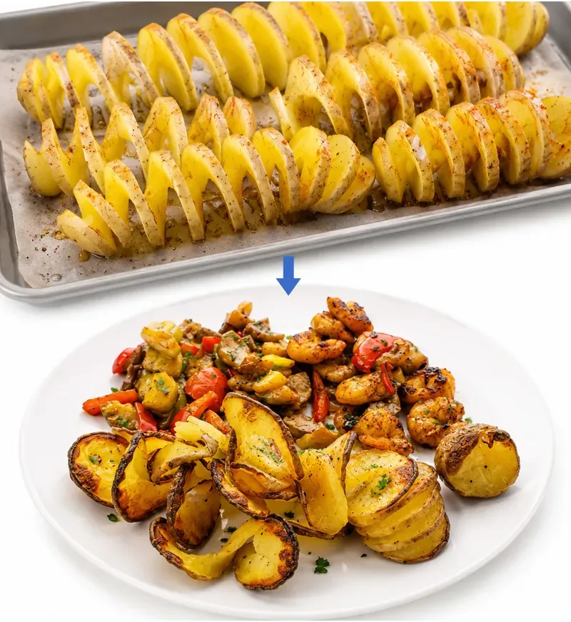 Spiral Patates Kesici 2'li Set – Beyaz — görsel 4